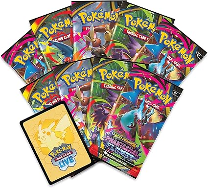 Pokémon TCG: Mega Evolution—Phantasmal Flames Elite Trainer Box (1 Full-Art Promo Card, 9 Booster Packs & Premium Accessories)