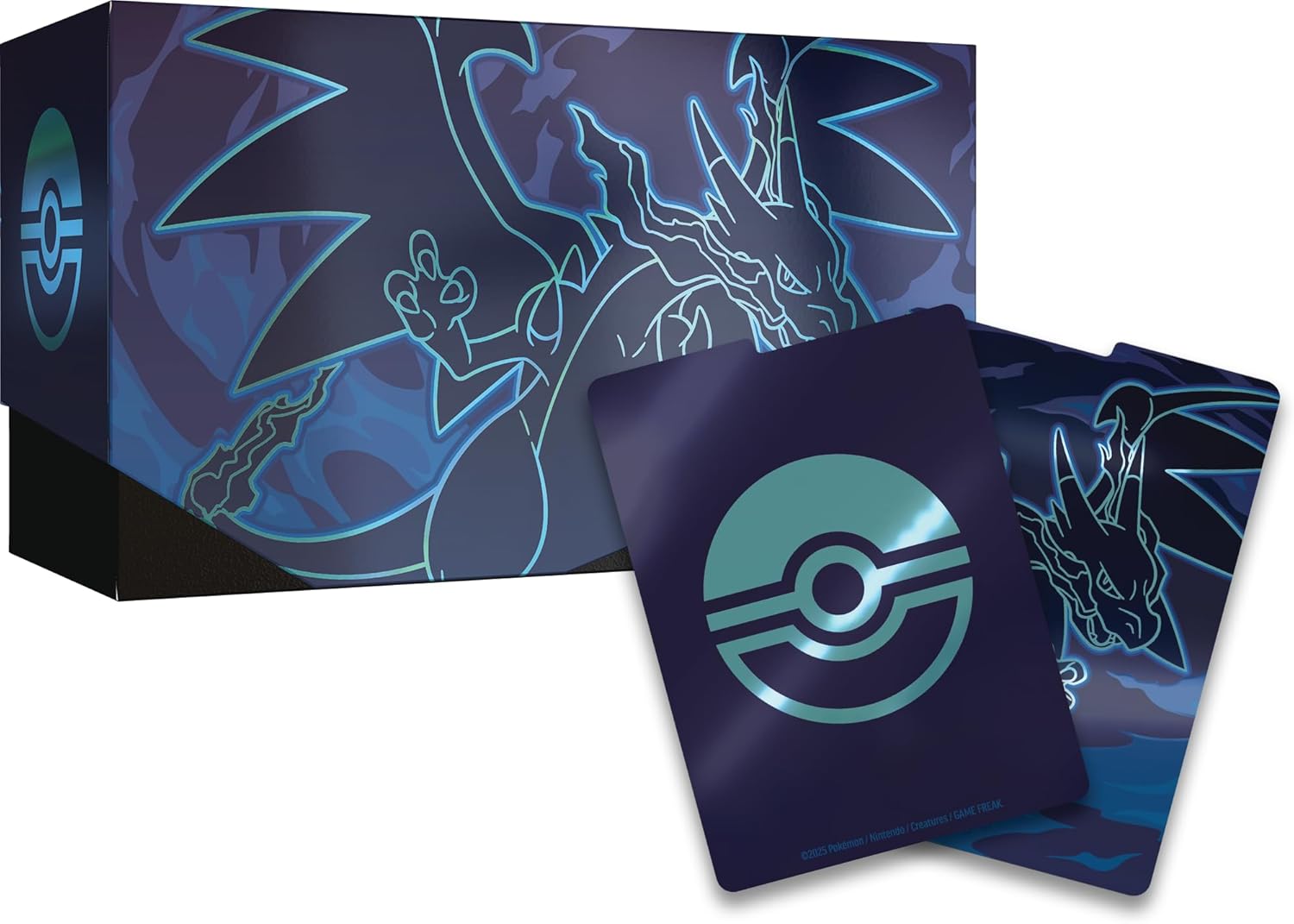 Pokémon TCG: Mega Evolution—Phantasmal Flames Elite Trainer Box (1 Full-Art Promo Card, 9 Booster Packs & Premium Accessories)